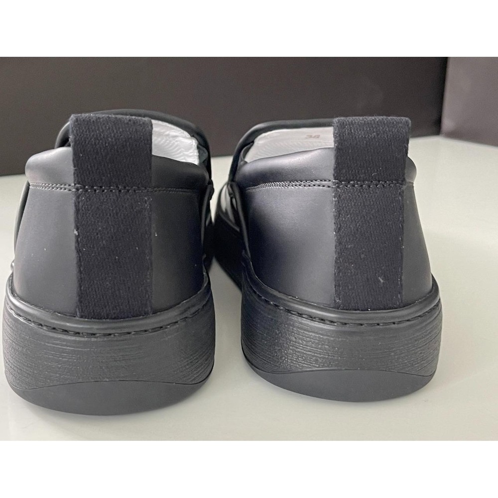 BOTTEGA VENETA 578393 Womens Bicolor Intrecciato Black/White Sneaker Shoe Eur 38 - Picture 8 of 12